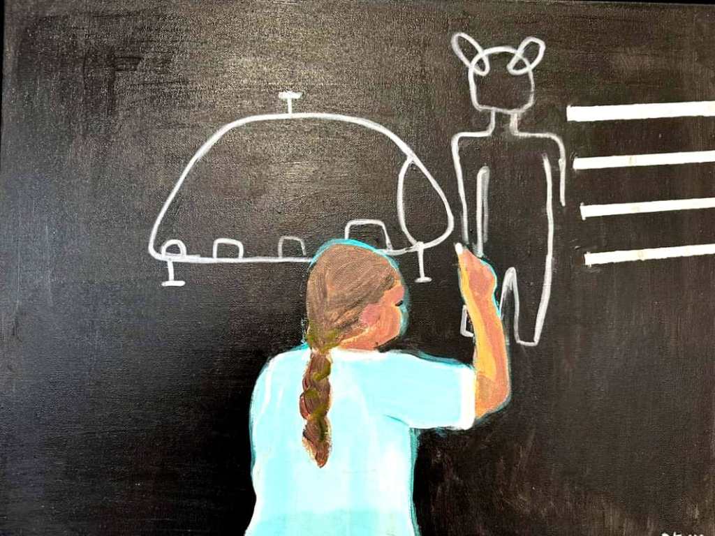 Marie-Angélique Thuillier : une immersion colorée au cœur des ovnis en&nbsp;Afrique