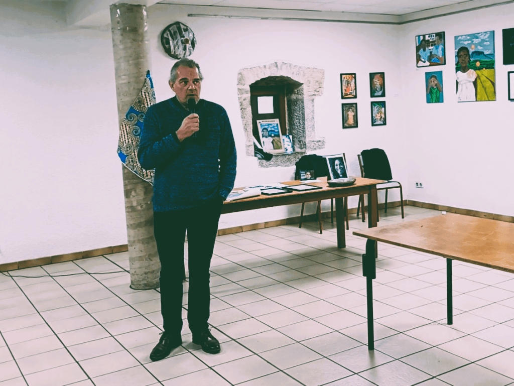 Discours de Christophe Mulhauser, maire de la commune de Busy (grand Besançon) le 16/11/2024, dans le cadre de l&rsquo;exposition &lsquo;Les Ovnis en&nbsp;Afrique&rsquo;.