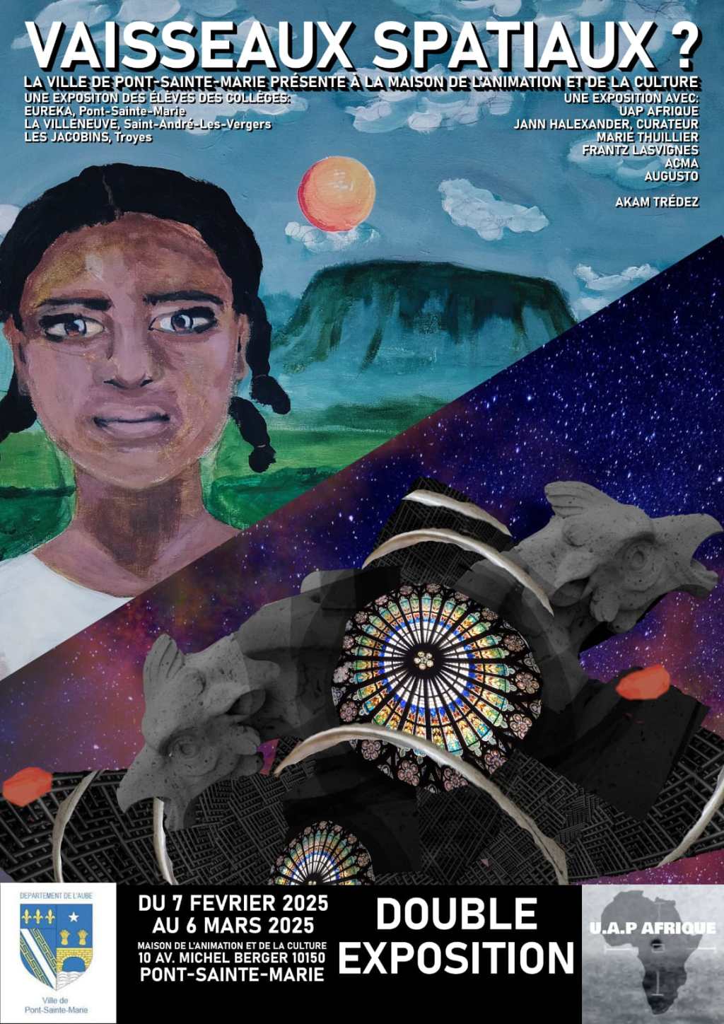 Exposition à Pont-Sainte-Marie du 7 février au 6 mars&nbsp;2025